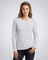 BELLA + CANVAS Women’s Jersey Long Sleeve Tee Lightweight Airlume Cotton Semi-Relaxed Fit Everyday Casual Shirt